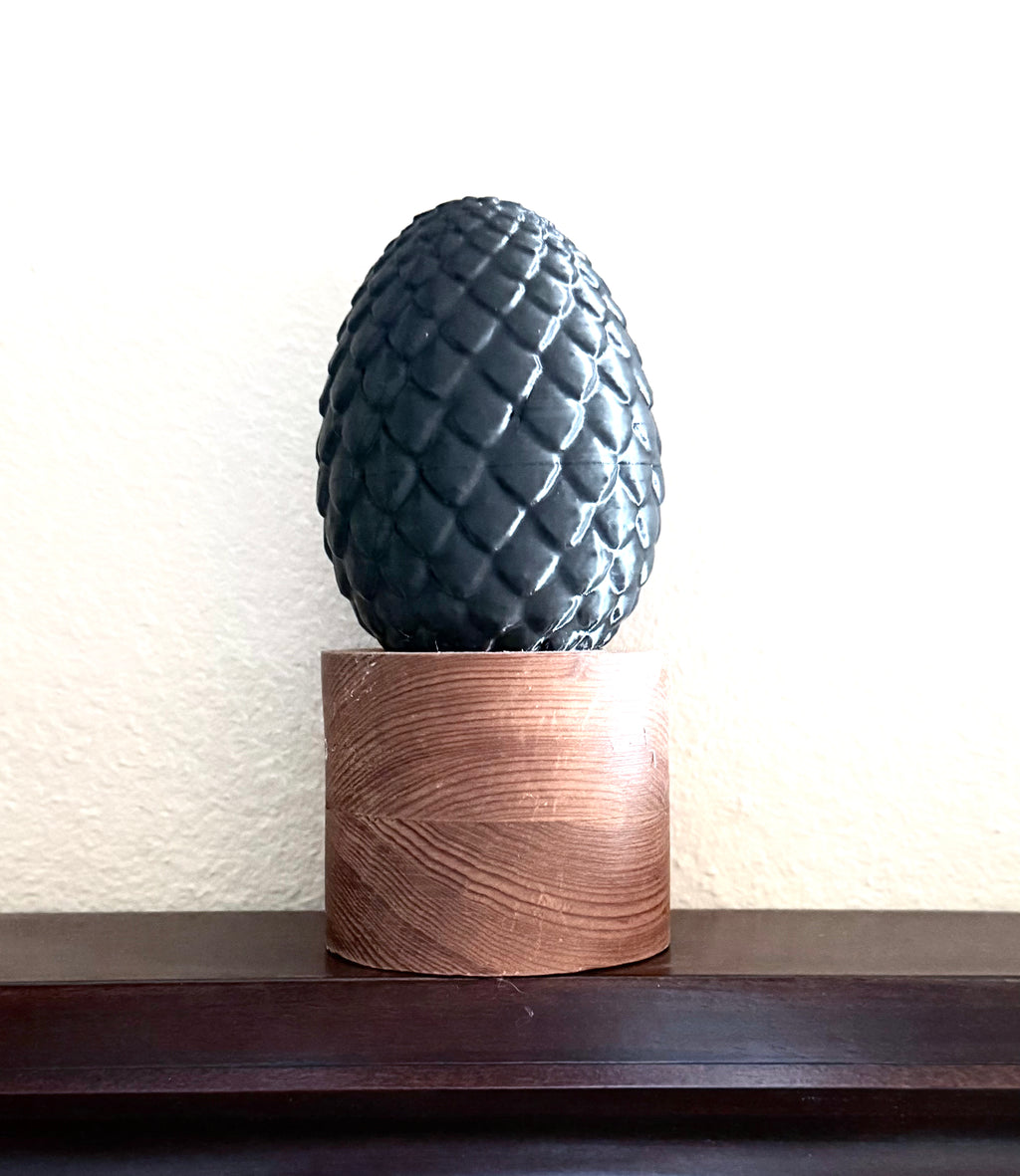 black egg plastic