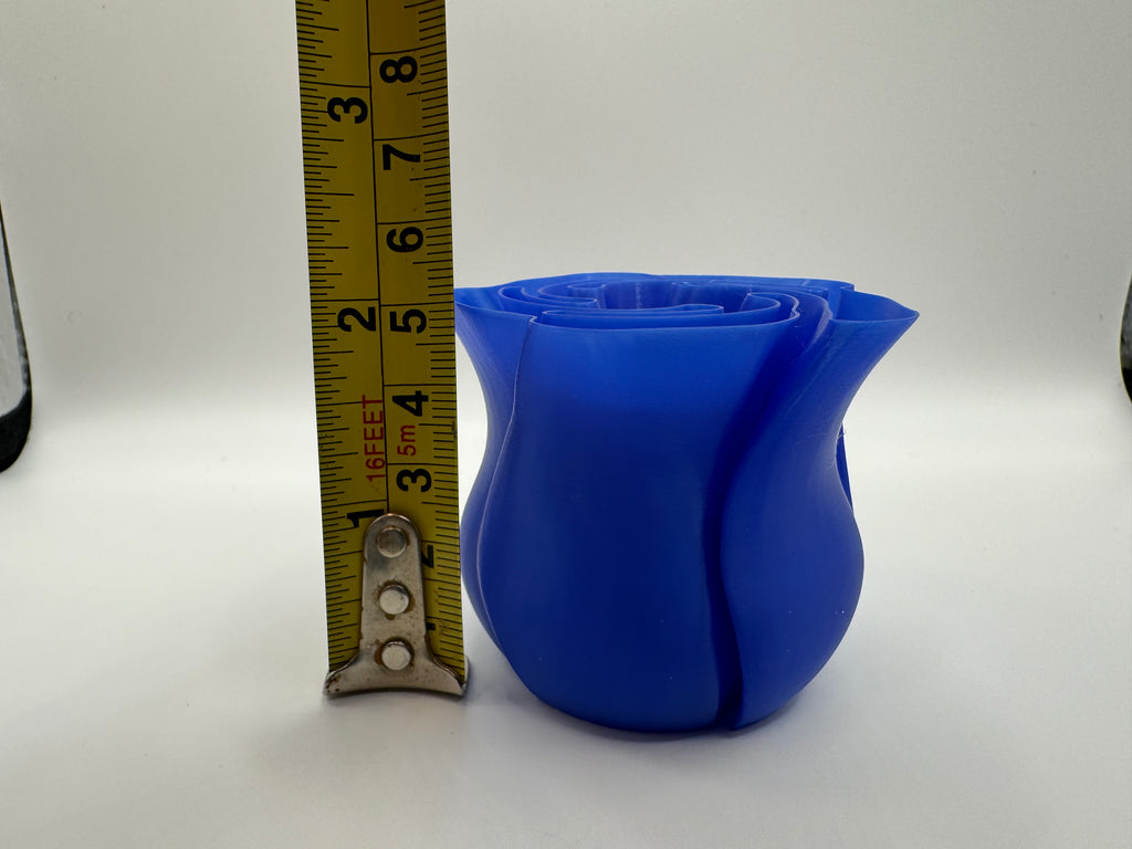 Blue Roses Plastic