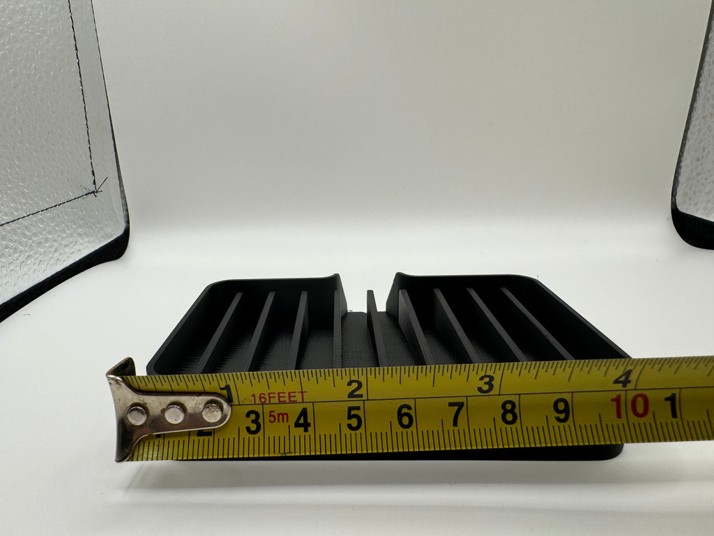 water drain soap tray