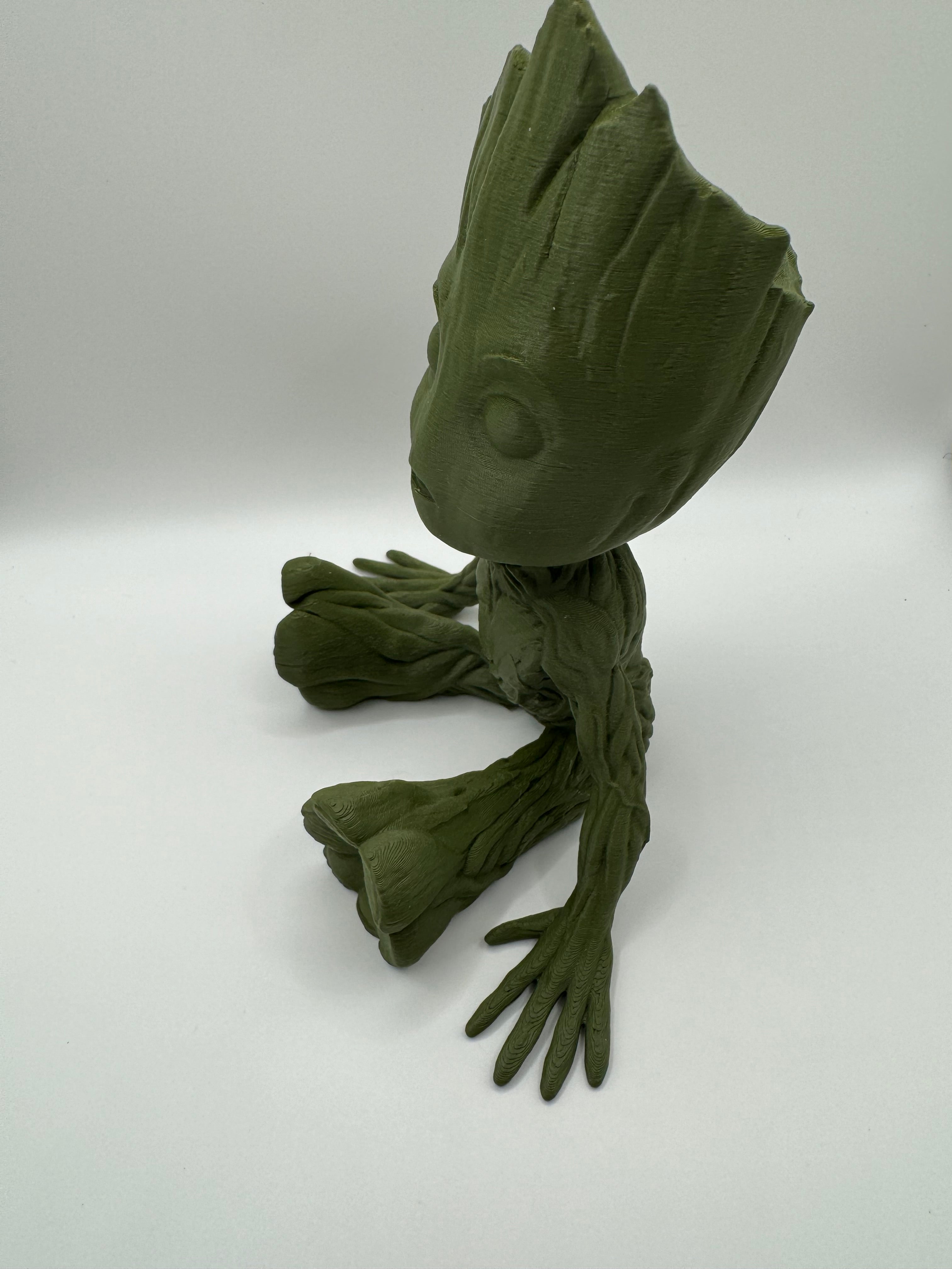 baby groot planter