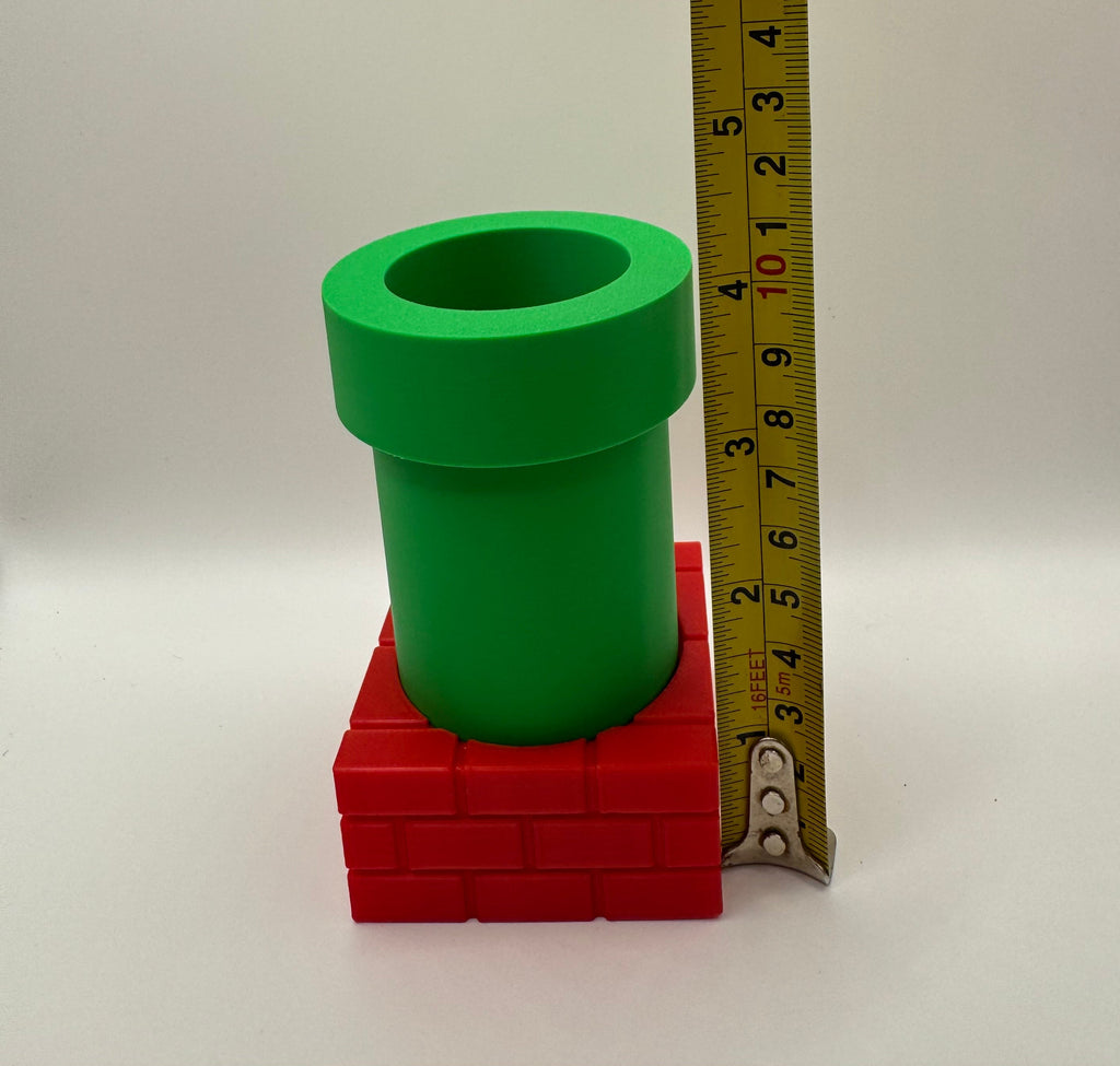 mario planter measurements