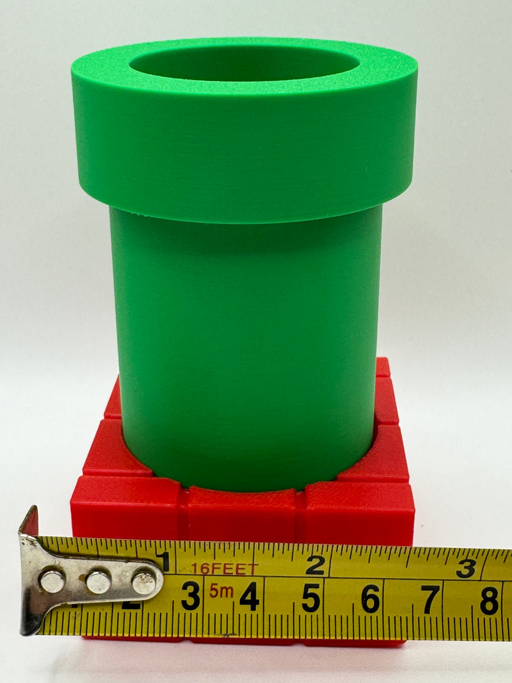 mario planter measurement