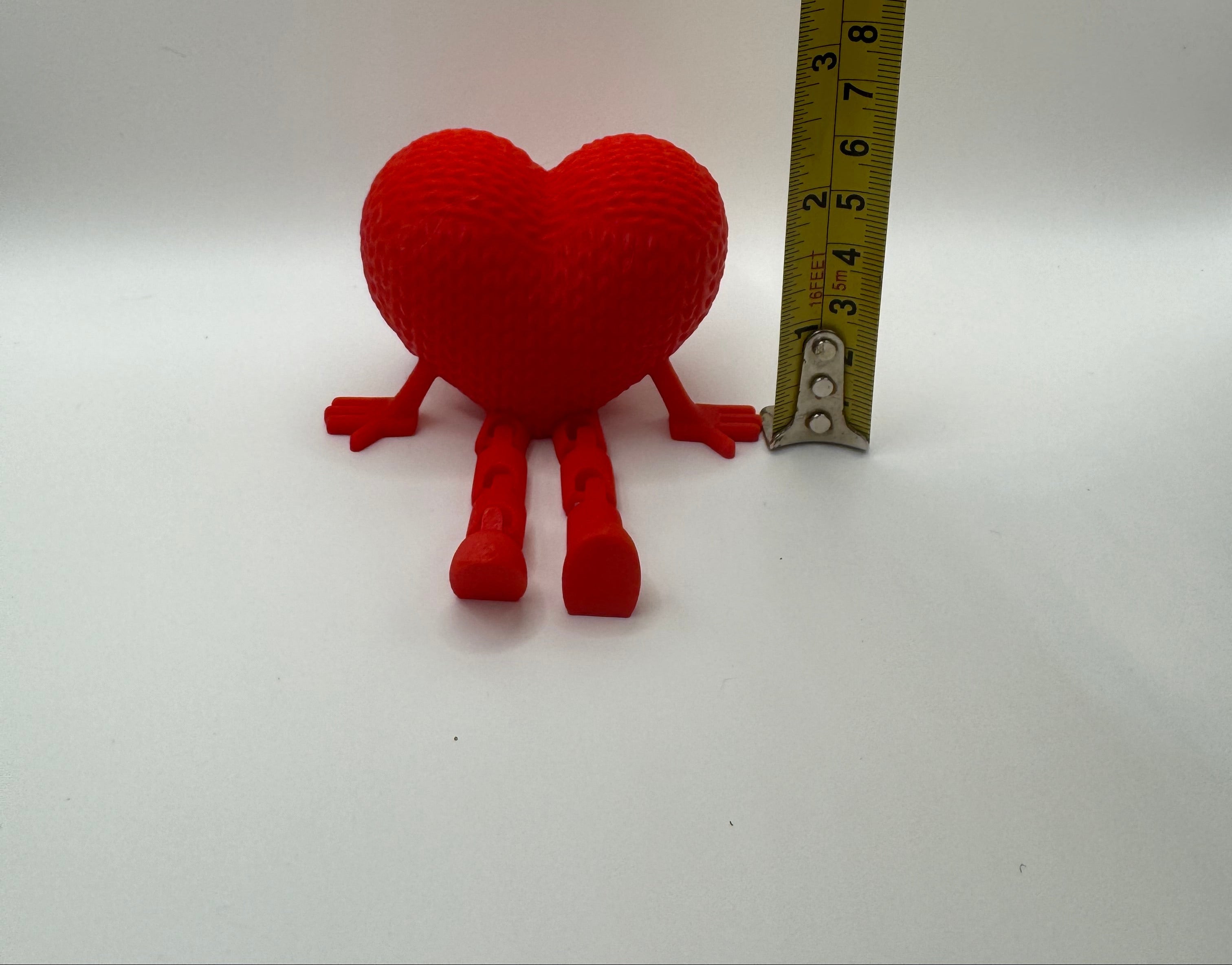 red heart fidget