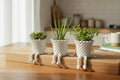 articulated planter pots