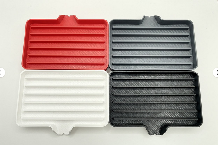 Four Soap Trays with drains for sale