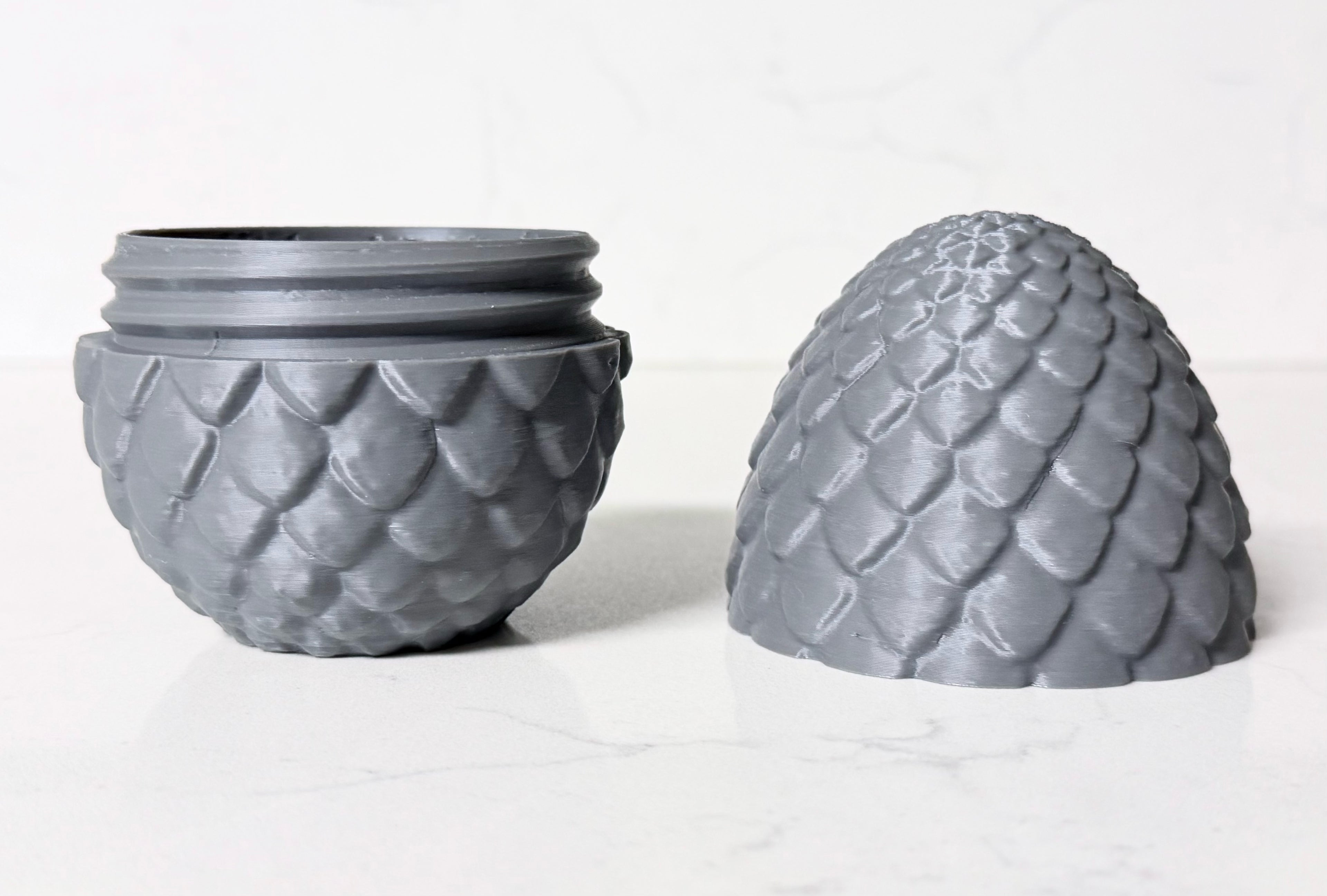 3d printed plastic eggs