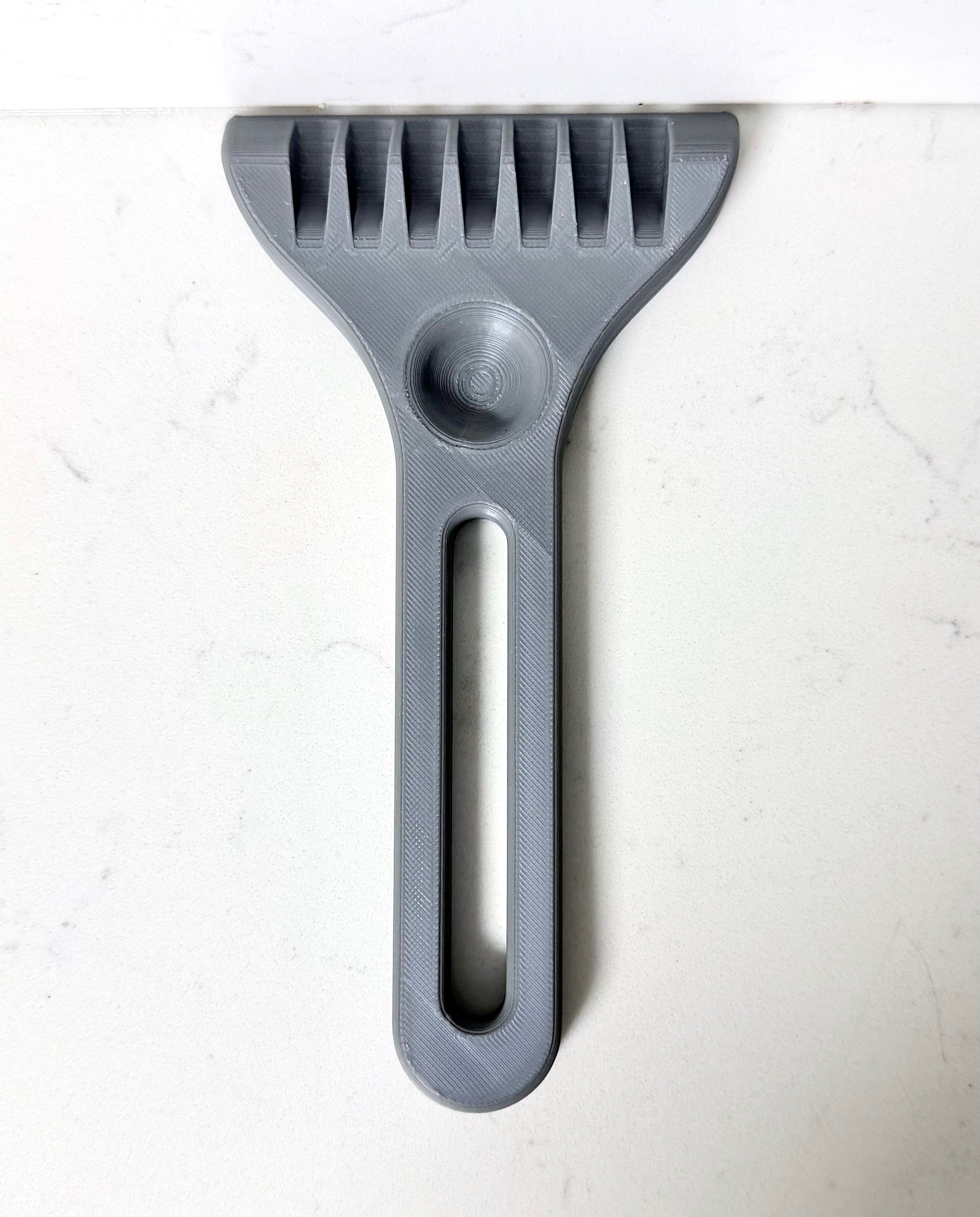 ice scraper plastic 3d printed